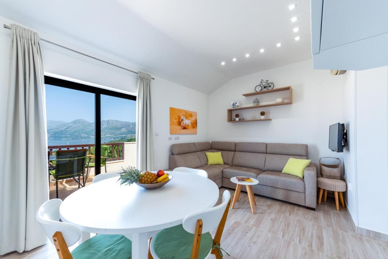 Penthouse With Panoramic View Apartamento Cavtat Exterior foto