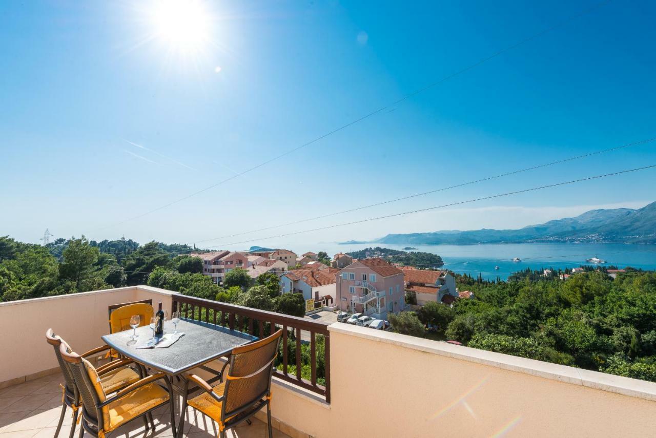 Penthouse With Panoramic View Apartamento Cavtat Exterior foto