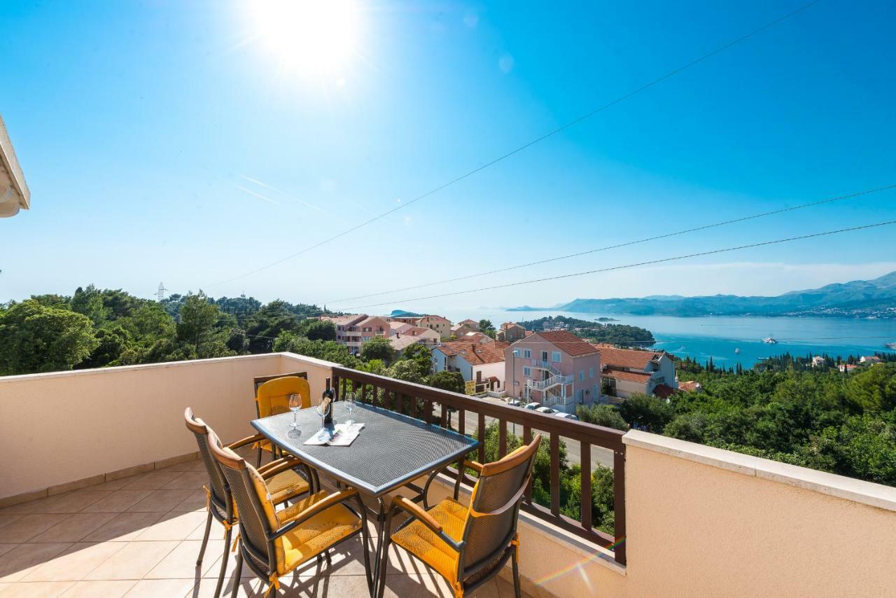 Penthouse With Panoramic View Apartamento Cavtat Exterior foto